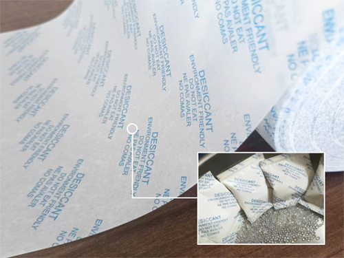 以无纺布做氯化钙干燥剂包材，会容易漏液吗？